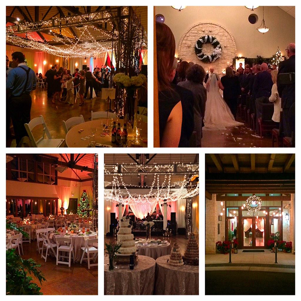 Another successful wedding! #EventPlanning #wedding #becomingtheburlesons #winterweddings #twinklelights