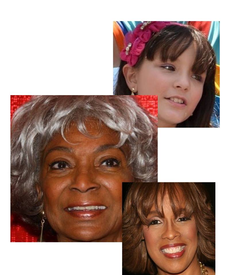   wishes Gayle King, Nichelle Nichols & Larissa Manoela a very happy birthday.  