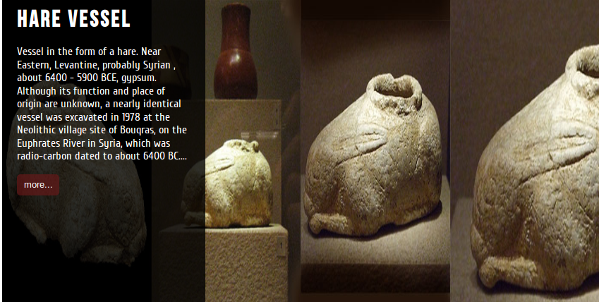 prehistoricmasterpieces.com Today's masterpiece: Hare vessel