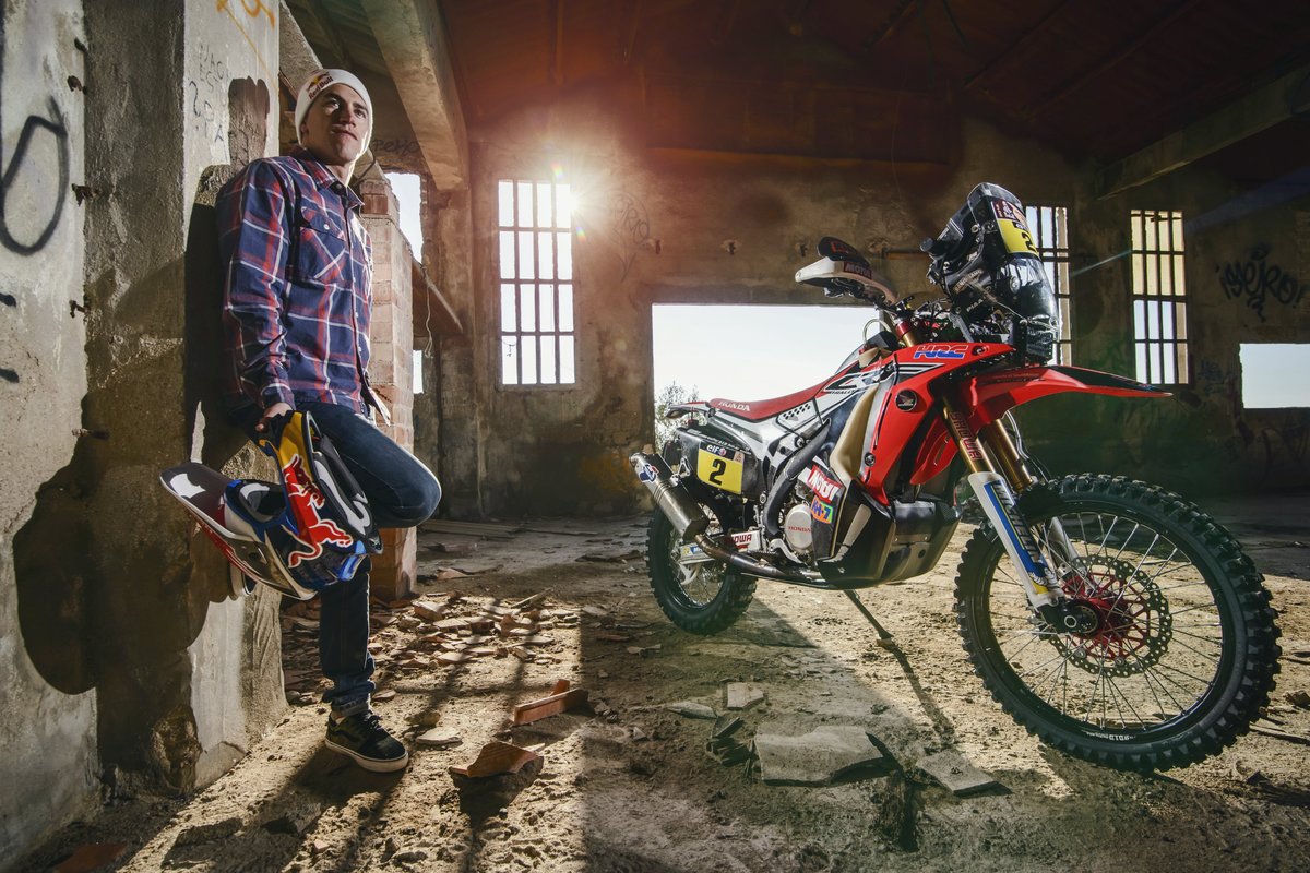 Riding for Red Bull in the <a href="/dakar/">DAKAR RALLY</a>, meet <a href="/joanbangbang88/">JOAN BARREDA</a>!: win.gs/1gFsqe1 #Dakar2015