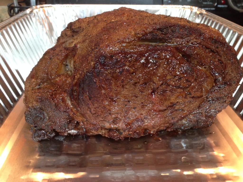 fatboybbqteam's tweet photo. Smoked Prime Rib! http://t.co/dGu89XHV7D