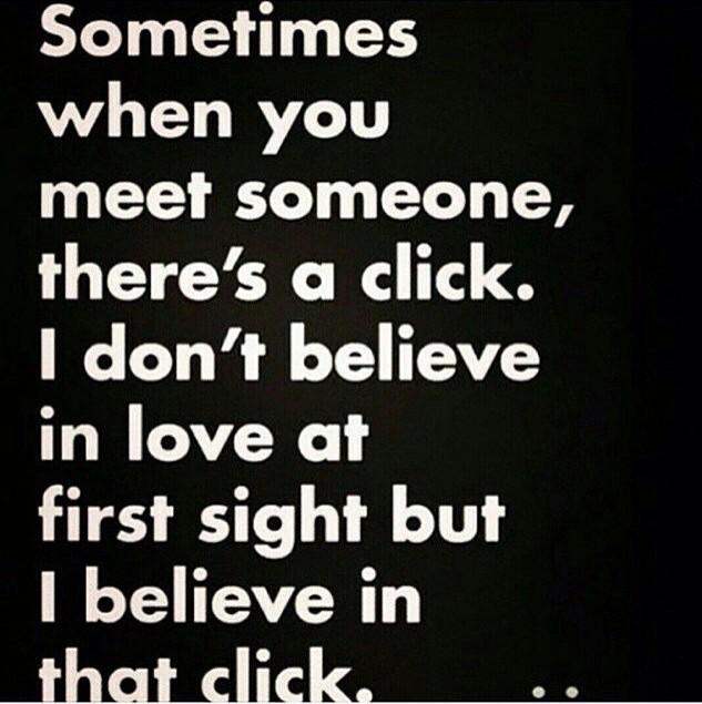 It's all about the click #dating