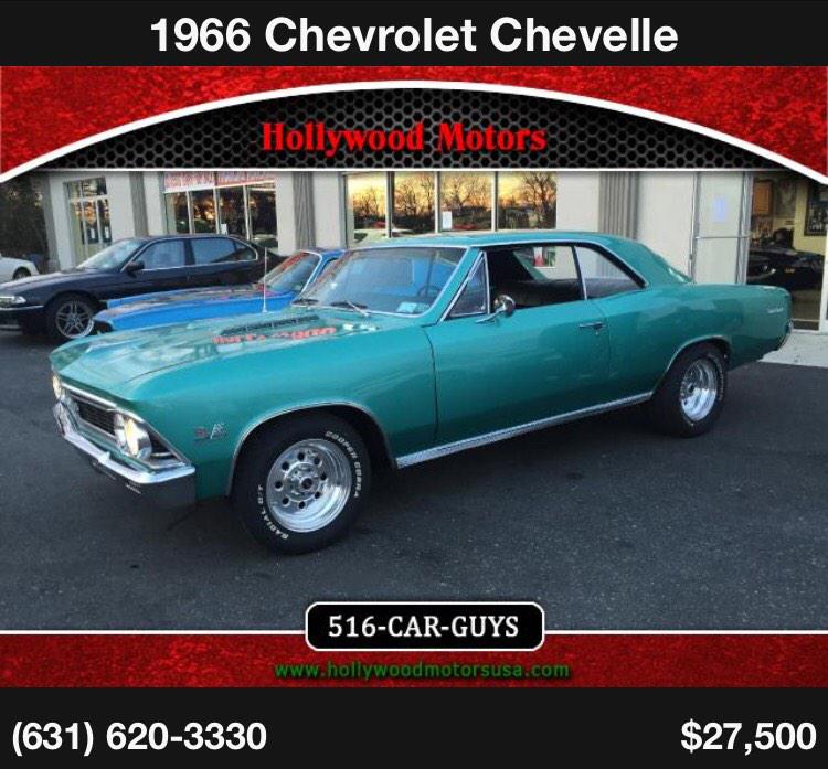 CarfellaMikeyD's tweet photo. 1967 Chevelle 427 4 Speed For Sale ! #hollywoodmotors #carfellas #cheverlet #chevy #musclecar #ClassicCars http://t.co/Zc6IazNkfy