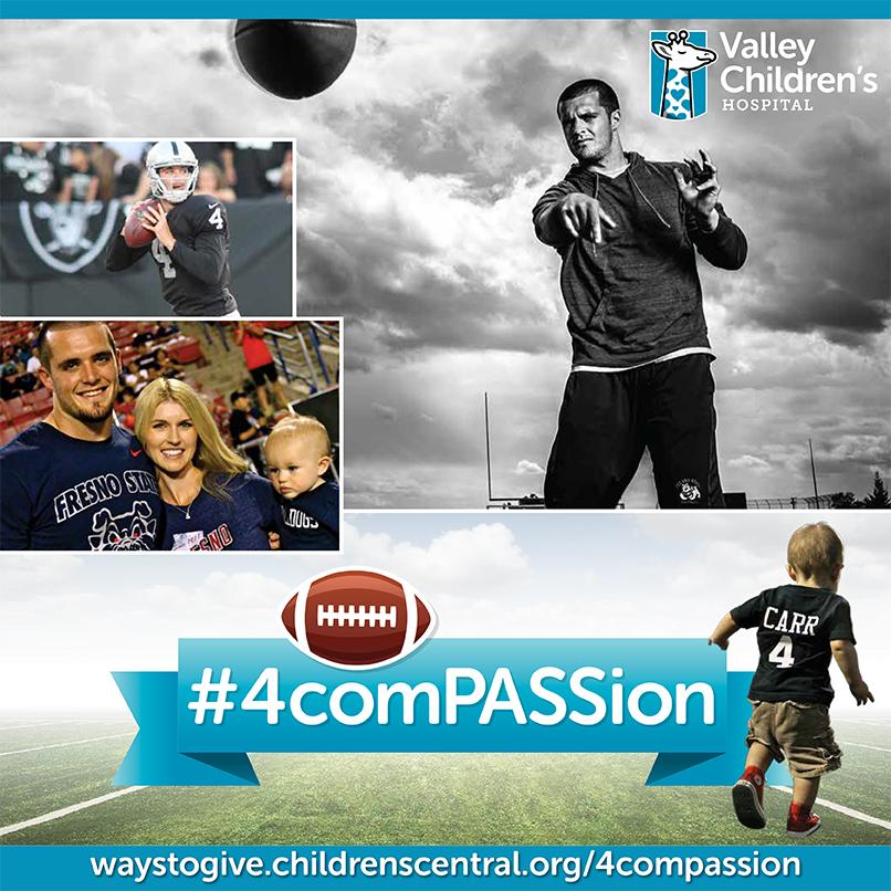 CareForKids's tweet photo. Only 3 days left to make your year-end gift to @derekcarrqb's #4comPASSion for @Careforkids  https://t.co/dRgJ29RLmc http://t.co/yvpbpGgAcI