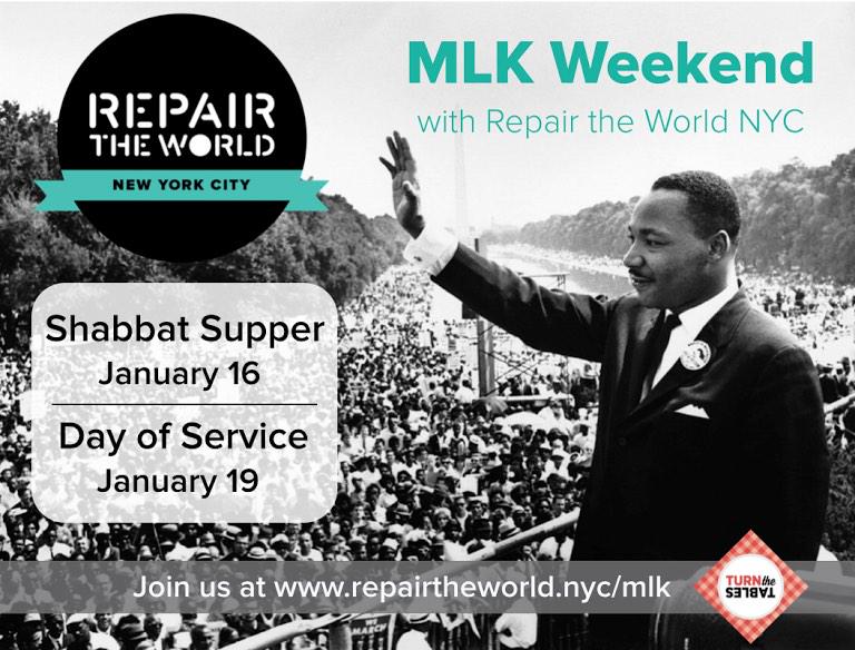 DanFastNEXT's tweet photo. @RTW_NYC &amp; partners are planning to #TurnTheTables this #MLKwknd! Learn/share/get involved: http://t.co/KNuZIHHMCR! http://t.co/KsExARmJi3