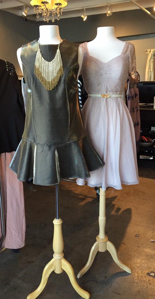 shopaholicshops's tweet photo. Getting ready to ring in the new year in style!! So many party perfect dresses in store now! #NYE #mannequinmonday http://t.co/hnrncFRaIB