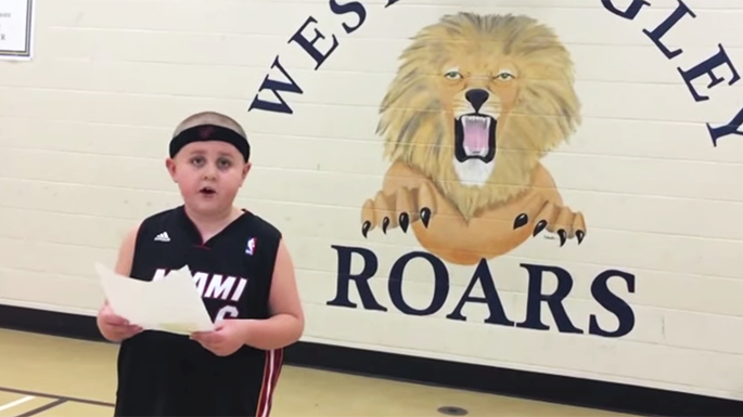 Boy With Autism Wishes LeBron James Happy Birthday, Challenges Him to a Game  