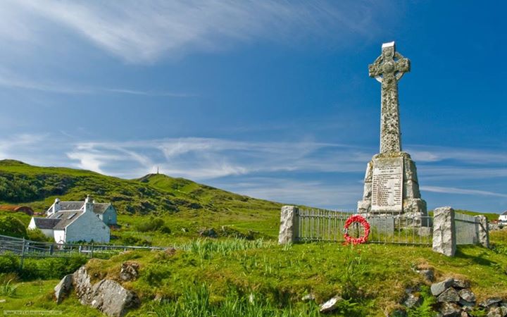 Our thanks go to the 124 residents of Colonsay, who raised £3227 during the Poppy Appeal - that’s an amazing £26 each