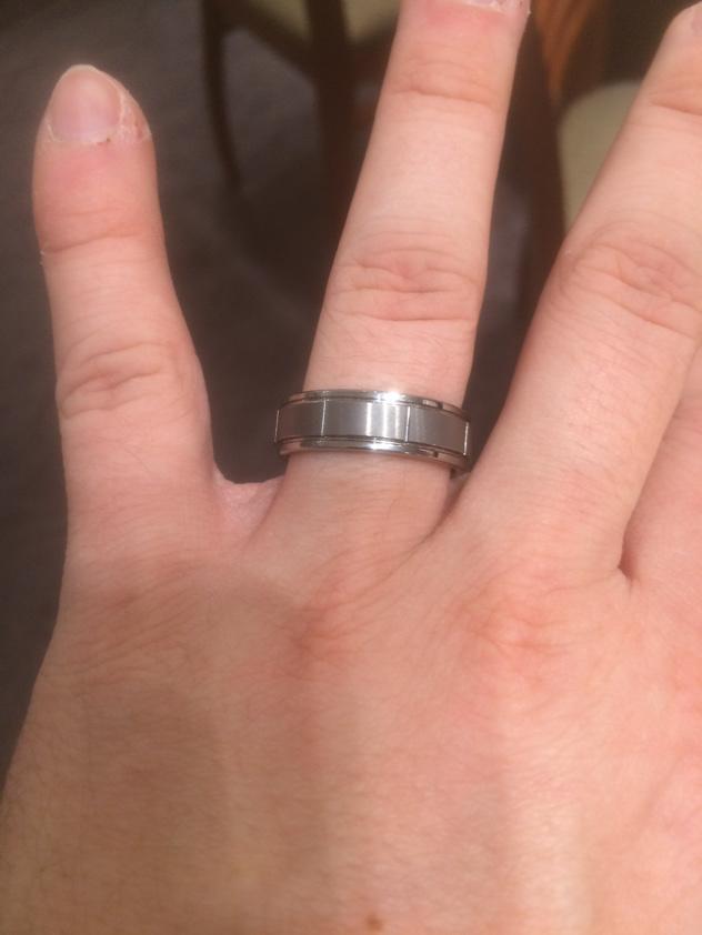 A_Cagle1's tweet photo. I actually looked at wedding bands today, Tungsten is definitely the way I will go. #weddingposts http://t.co/MOUOCTFIp7