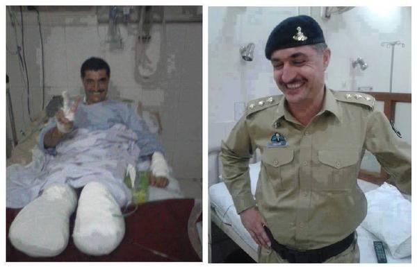 AjankakarA's tweet photo. @dralishbakhan
tHey tooK my leGs,, bt tHey Couldn,t take my Smile..
Cpt Kaleem Ghazi..
#SalamArmy http://t.co/0jnP7okEU5