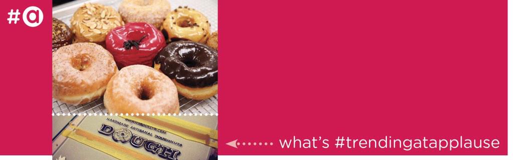 applauseNewYork's tweet image. #Dough doughnuts is what is #Trending  @applauseNewYork ! Obsessed! #BloggyGuide #eeeeeats #yum #nomnom #BestOf2014