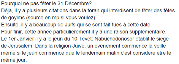 JuifIsrael's tweet photo. Pourquoi ne pas feter le 31 DECEMBRE ? http://t.co/Qu9D5fDKsl