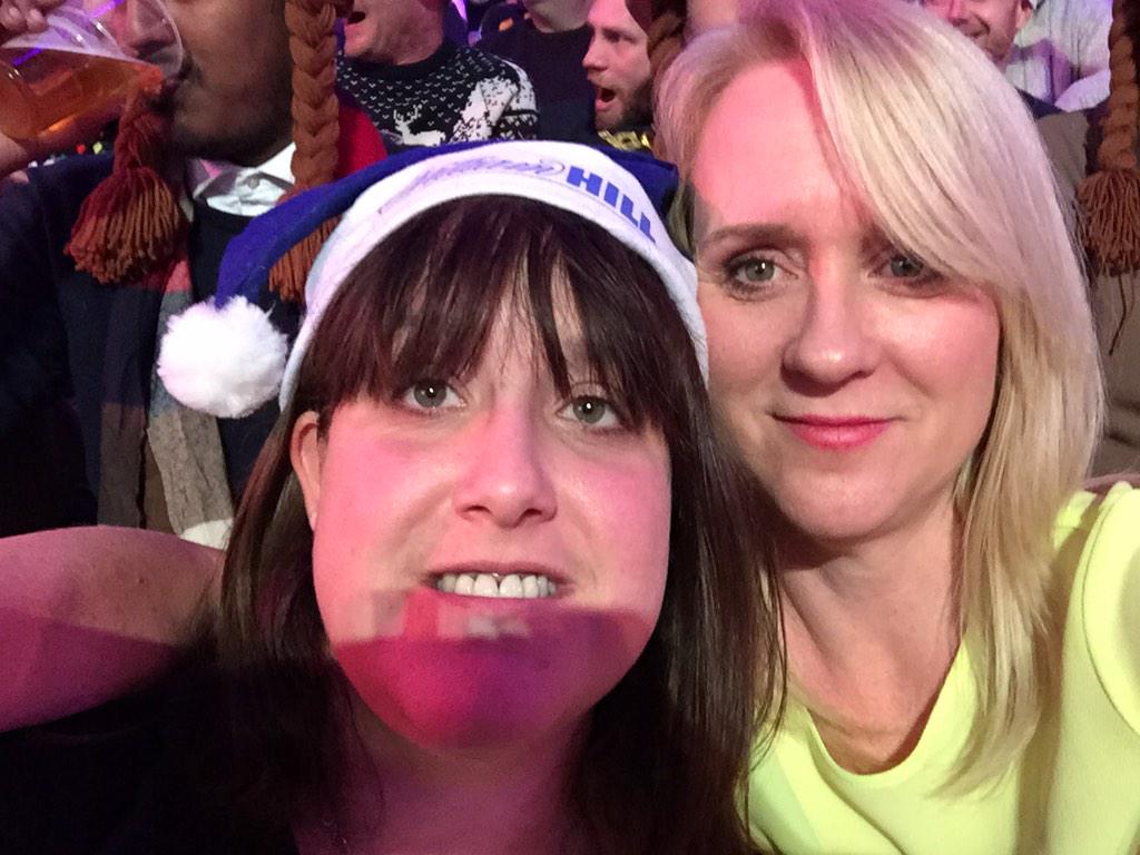 salouseries's tweet photo. 180!!! @chelgray @officialpdc #worlddartsselfie http://t.co/rUnhcQxKQN