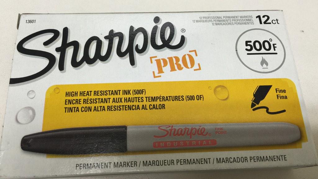 BryanVoltaggio's tweet photo. I think I've graduated to this level, plus I can put it in the oven! Thank you @Sharpie http://t.co/SvSIOCIrWJ
