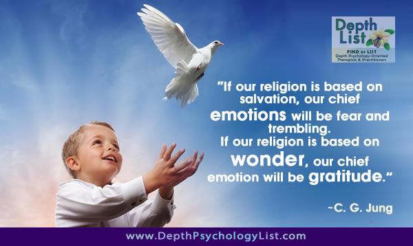 DepthList's tweet image. If religion is based on wonder, our chief emotion will be gratitude~Jung #DepthPsych #Jungian depthpsychologylist.com/religion-wonde…