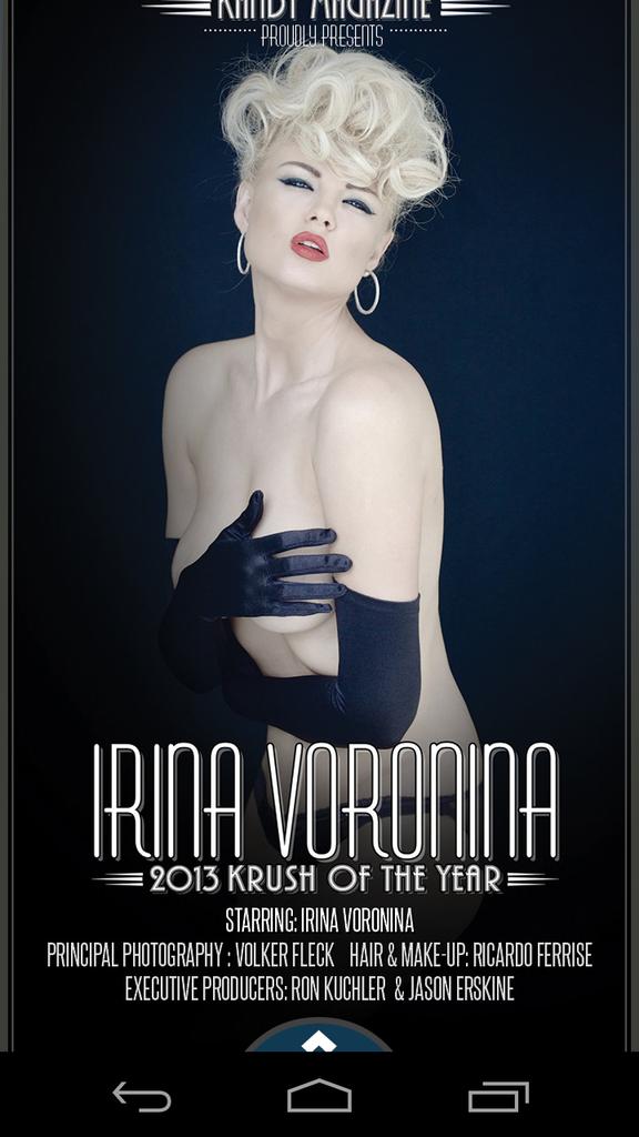 IrinaVoronina's tweet image. 😀 RT @JamietheBiker: If you've never seen @IrinaVoronina's #KandyMag #KrushOfTheYear pix, then you gotta!