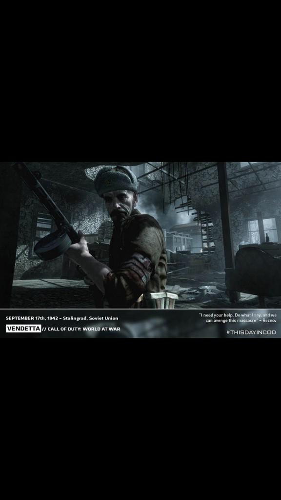 WorldAtWarCOD's tweet photo. #OnThisDayInWorldAtWar You And Reznov Sneaked Through A Village Surrounded By Germans! http://t.co/p0UJmhyd7J