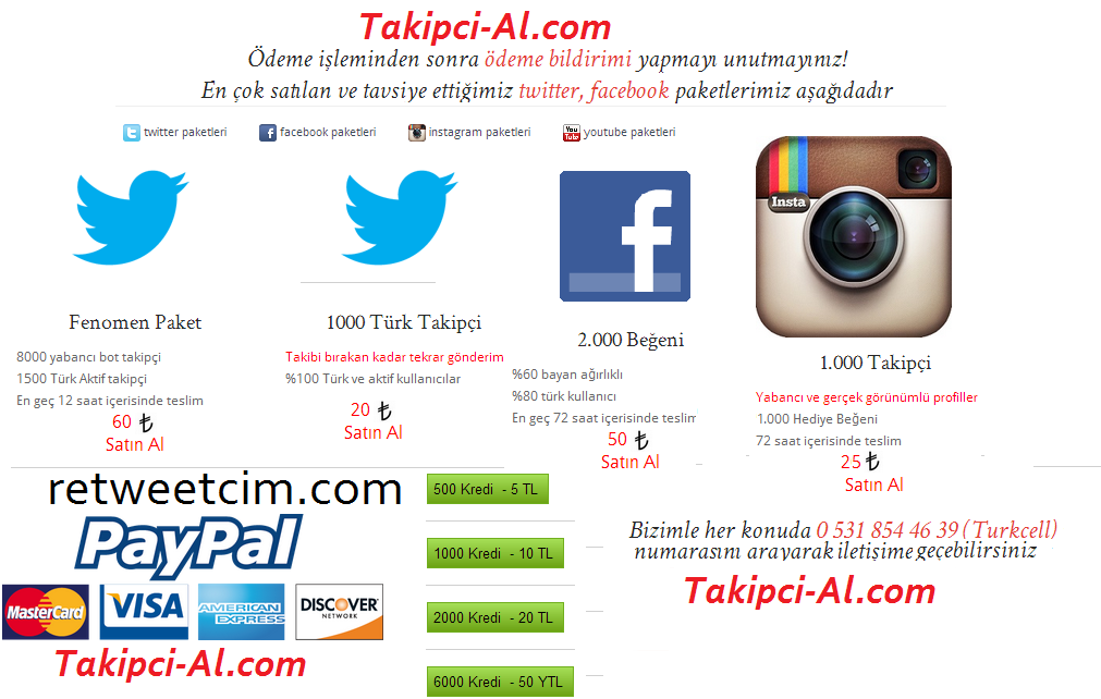 cOAN1.0O0 takipçi 20 TL 

 Site=&gt; b956410.tumblr.com  

#BaharıBeklerken
