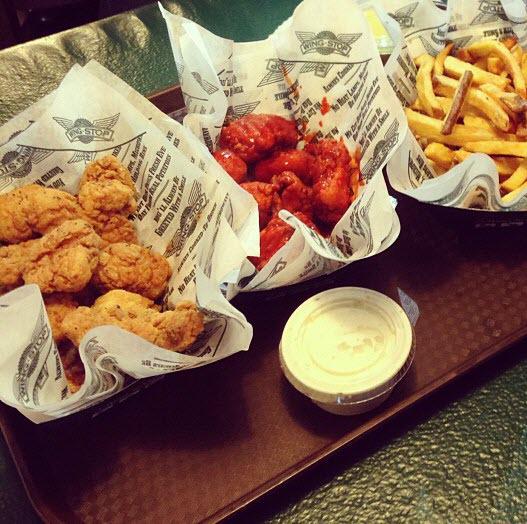 WingstopRoseV's tweet image. We just #WingIt