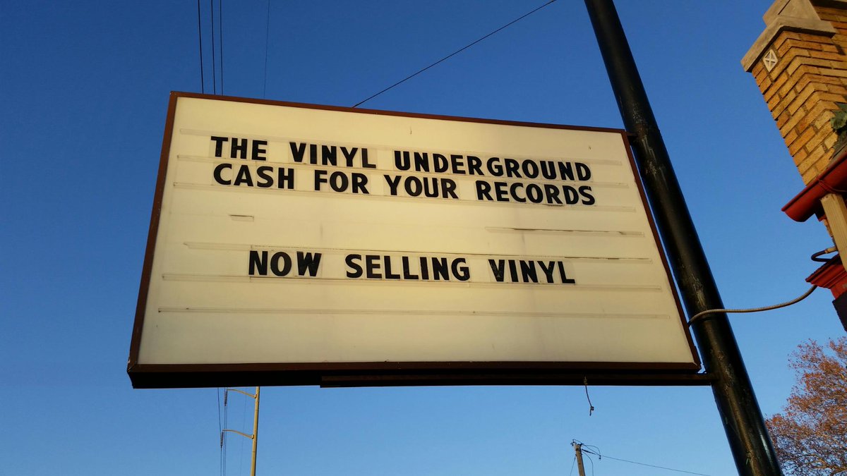 Sell us your records! #TheVinylUnderground