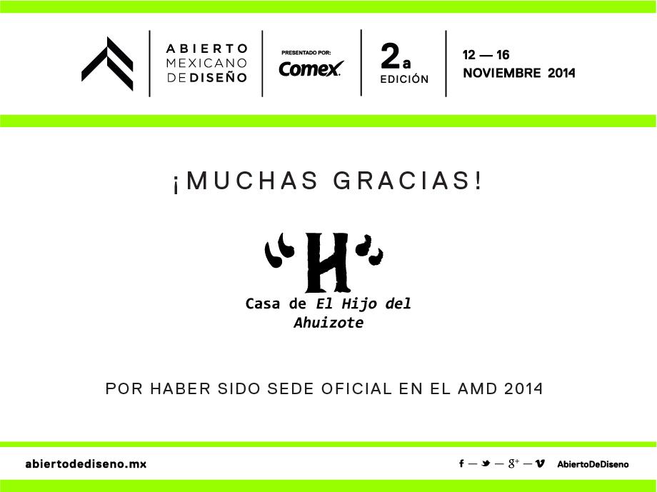 abierto_cdmx's tweet photo. Muchas gracias a la Casa de El Hijo del Ahuizote por sumarse a nuestra edición 2014.
#AMD2014 http://t.co/0T1BX8X9bq