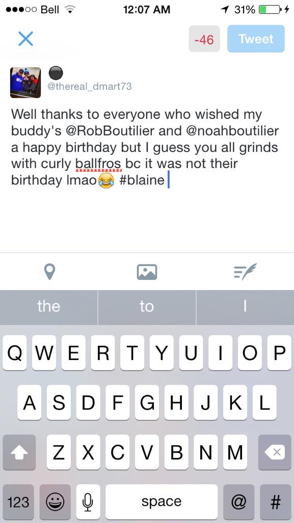 thereal_dmart73's tweet photo. Fiends #ballfro #gallaway #8797 #nosferanthony 😂😂👊 http://t.co/js0vYAu4t0