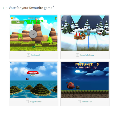 MonkeyGuyGames's tweet photo. @Bitgem3D's game jam is open for voting! I submitted a game but vote for the best! https://t.co/NFGLWgKZr0 #gamedev http://t.co/uQMQVW3KE7