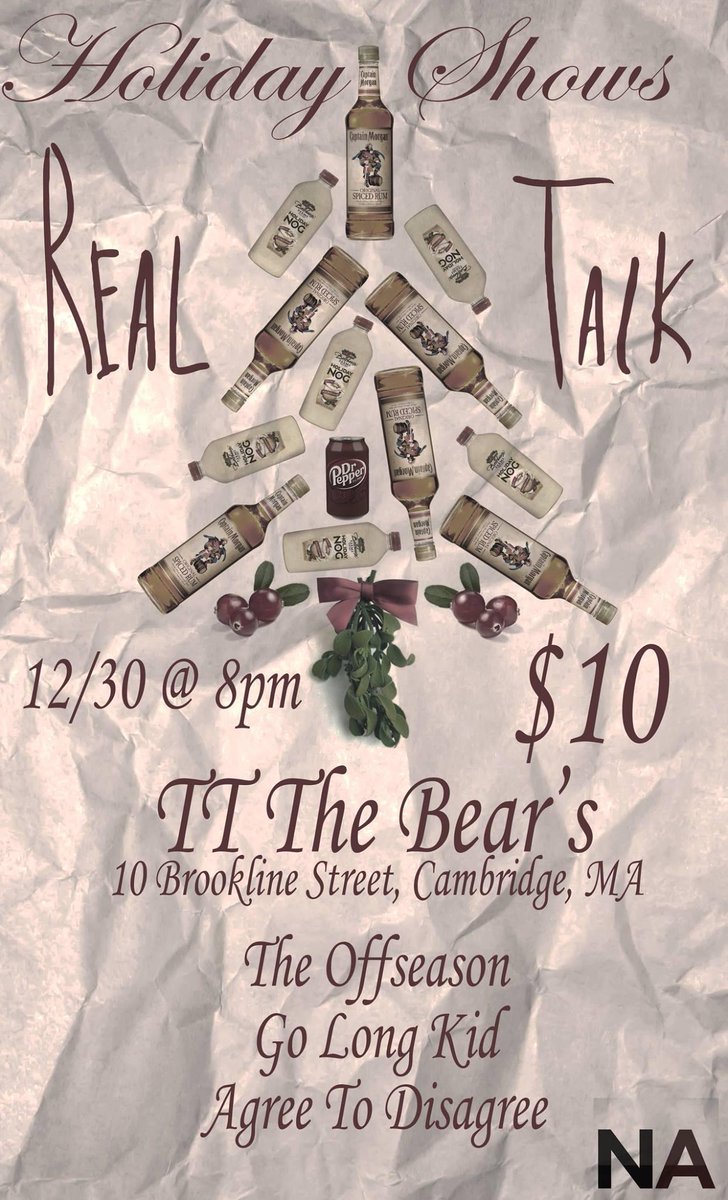 ATDMass's tweet photo. TOMORROW! TT's with @realtalkrock @theoffseason @GoLongKidMA 8pm, $10, 18+ http://t.co/YDL1TD6S6R