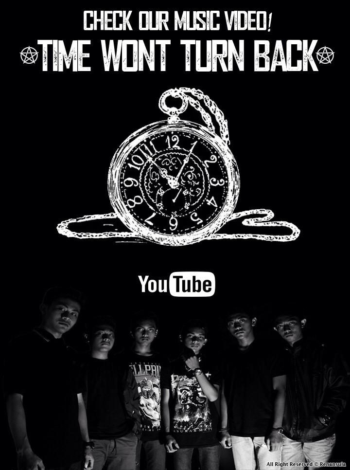 Out now! Official video "TIME WONT TURN BACK" in YouTube check it now youtu.be/KYnuyFjVDSI 🙌