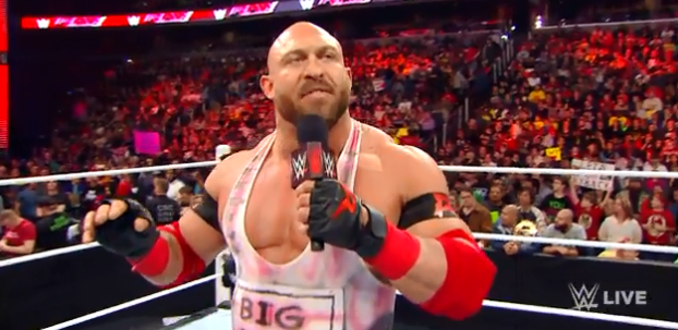 WWEUniverse's tweet photo. .@Ryback22 bares his soul to the @WWEUniverse on #RAW.  #TheSecret #ToughEnough http://t.co/8nnxg8c1uD