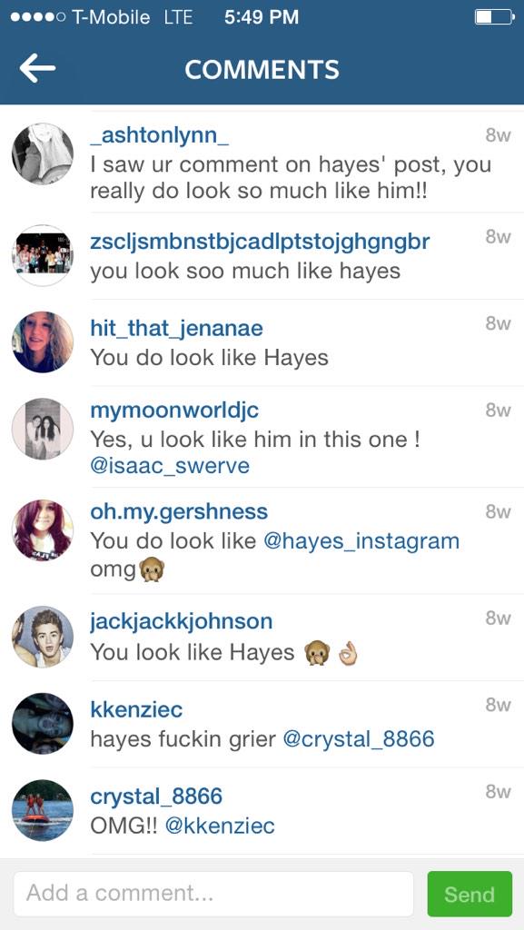 IGonazel's tweet image. 😂what can I say @HayesGrier