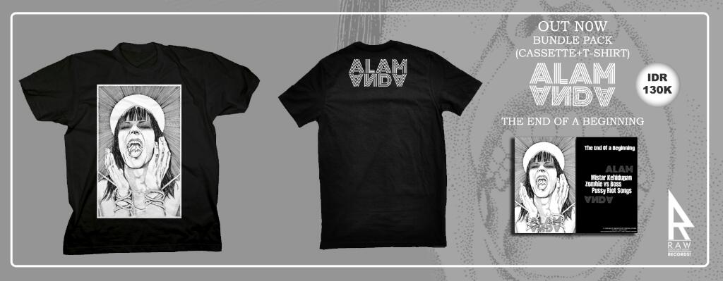 RAWROCKARTWEAR's tweet photo. Now! Palembang furious hardcore punk trio @ALAMANDALAM 'The End of A Beginning' EP+Tshirt bundle pack by Raw Records! http://t.co/8Pom3ijbkP