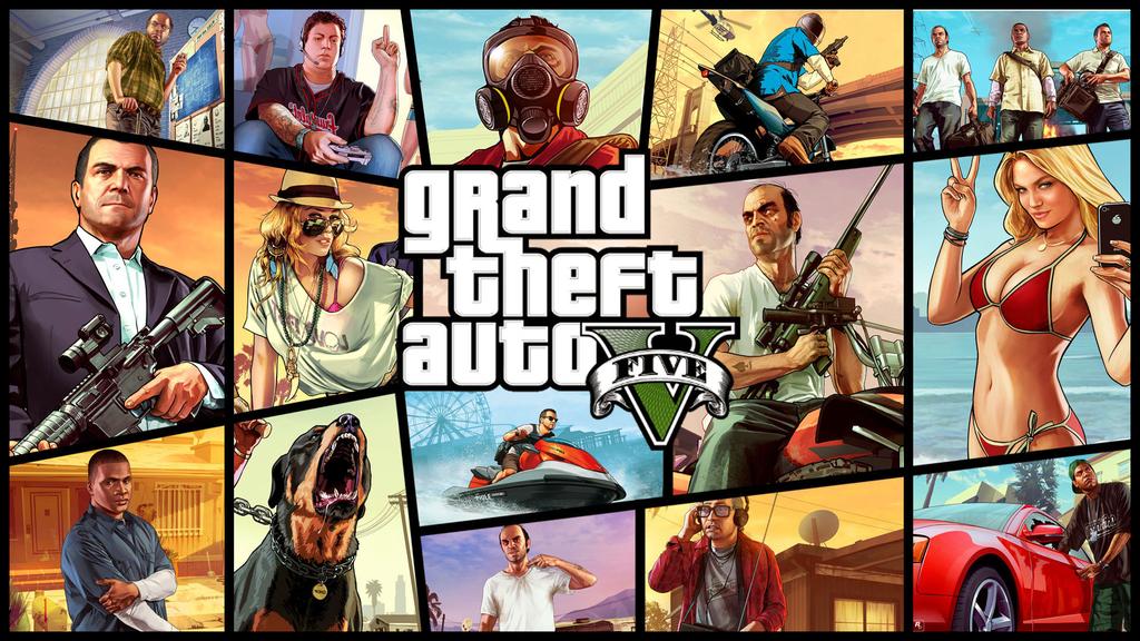 Nhận cài game GATA 5/GATA 6  -grand theft auto V/VI  trên toàn quốc.