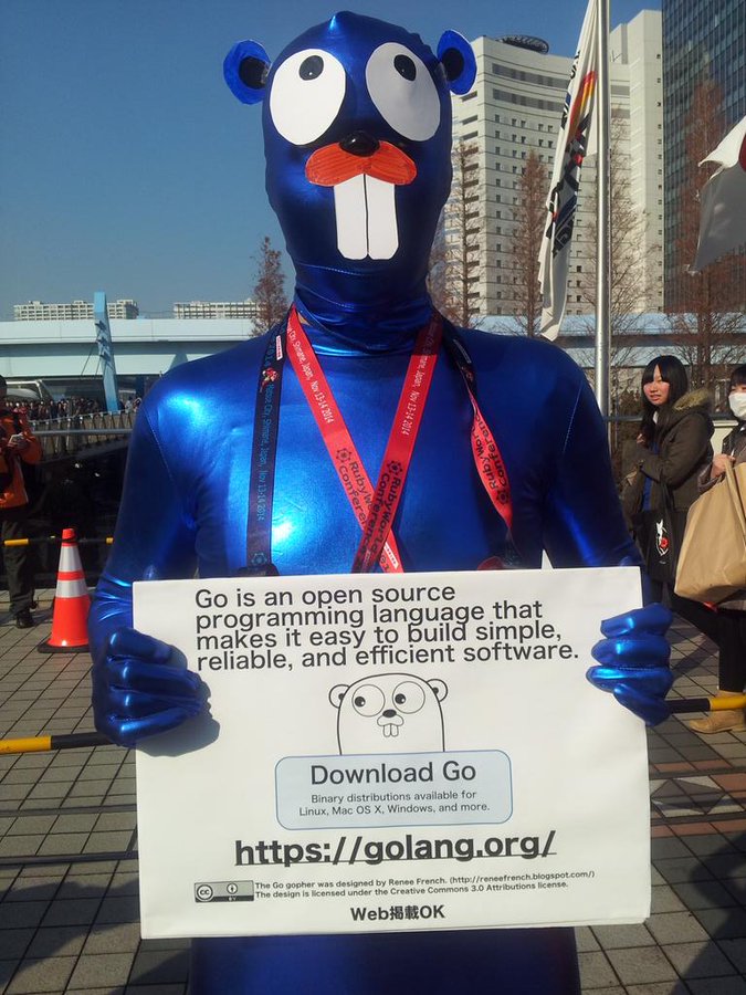 C87 でgolangのマスコット Gopher のコスプレした人がいた件の詳細まとめ Id Bash0c7の進捗 過去アーカイブ 19 02 23