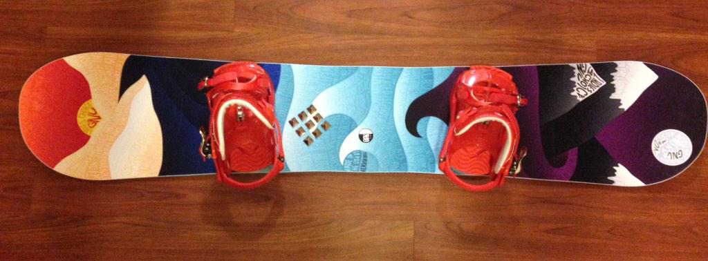 chief_queef_j's tweet image. TOMORROW you can find me shreddin down the mountain on this bad boy #Gnu #TryToCatchMe