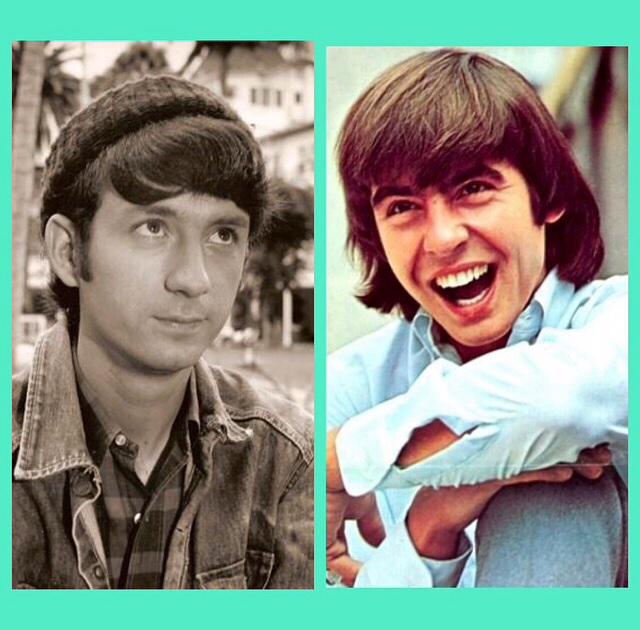 Happy birthday to my two loves. Davy Jones and Mike Nesmith my Monkees forever   