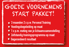 Gezonder en fitter worden in 2015? Doe dan mee aan ons goede voornemens start pakket! Mail naar bart@aerofitt.nl!