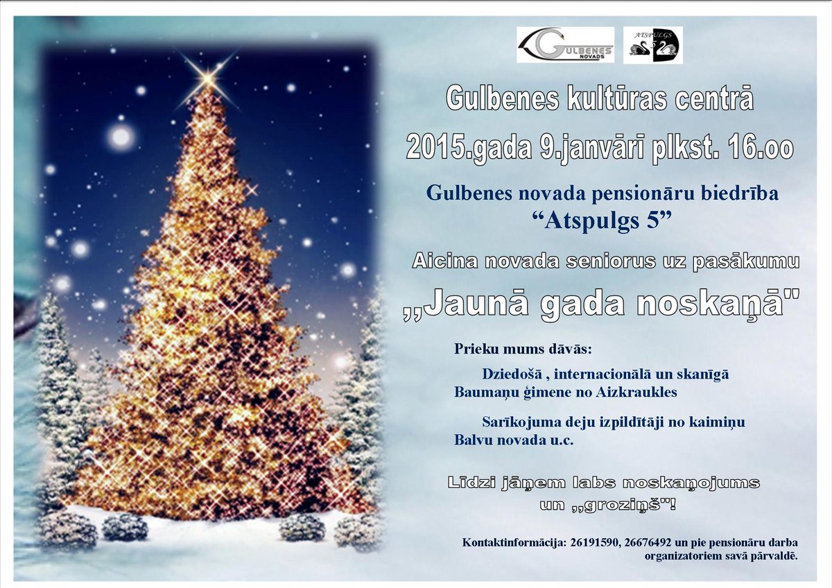 Litenespagasts's tweet photo. 09.01.2014. Gulbnes novada senioru Jaungada pasākums. Laipni aicināti! http://t.co/7xFhshyRdD