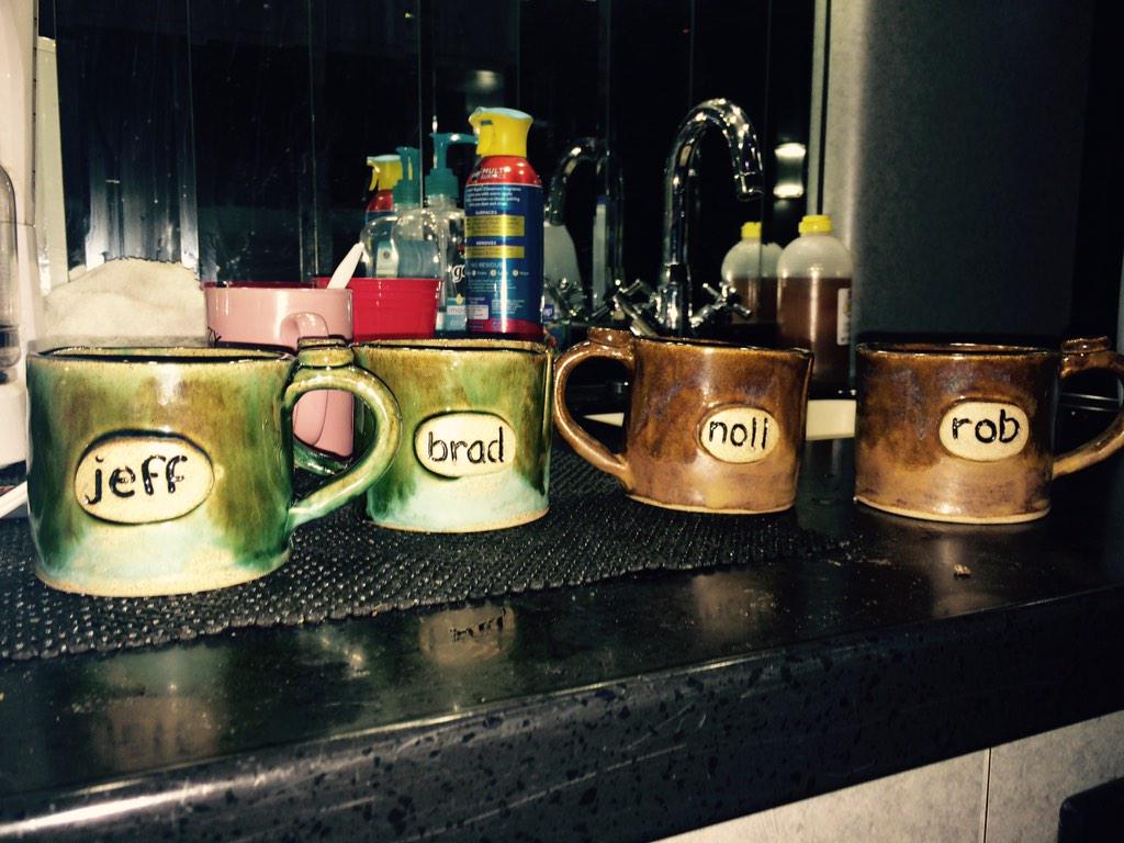 Blackjack_Billy's tweet photo. Daaaaang... Just me? Or are these extra descriptive bad ass coffee mugs ready to get back on Tour? #hashtagback http://t.co/rcQxosJweQ