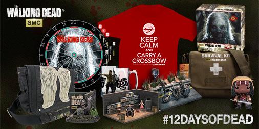 On the #TenthDayOfDead, #TheWalkingDead gave to me... 🎵 
RT for a chance to win a #12DaysOfDead prize pack! #Sweeps