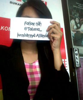 Ini baru bagus nd kelihatan mukaku aha <a href="/ToLussa_/">OrangGalaunyaMakassar</a>