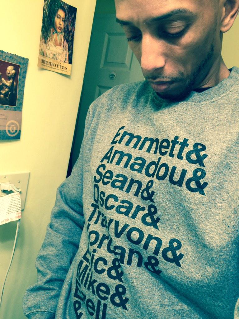 FugitiveThought's tweet photo. Just received my sweatshirt from @RandiGloss & @GLOSSRAGS. I'll be wearing this to #fightamnesia until we get free. http://t.co/8NA3BibJzF