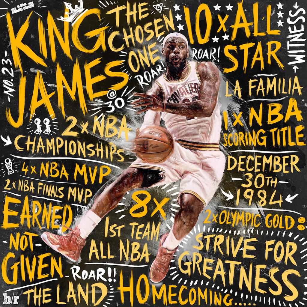 Happy Birthday to The King, LeBron James.   