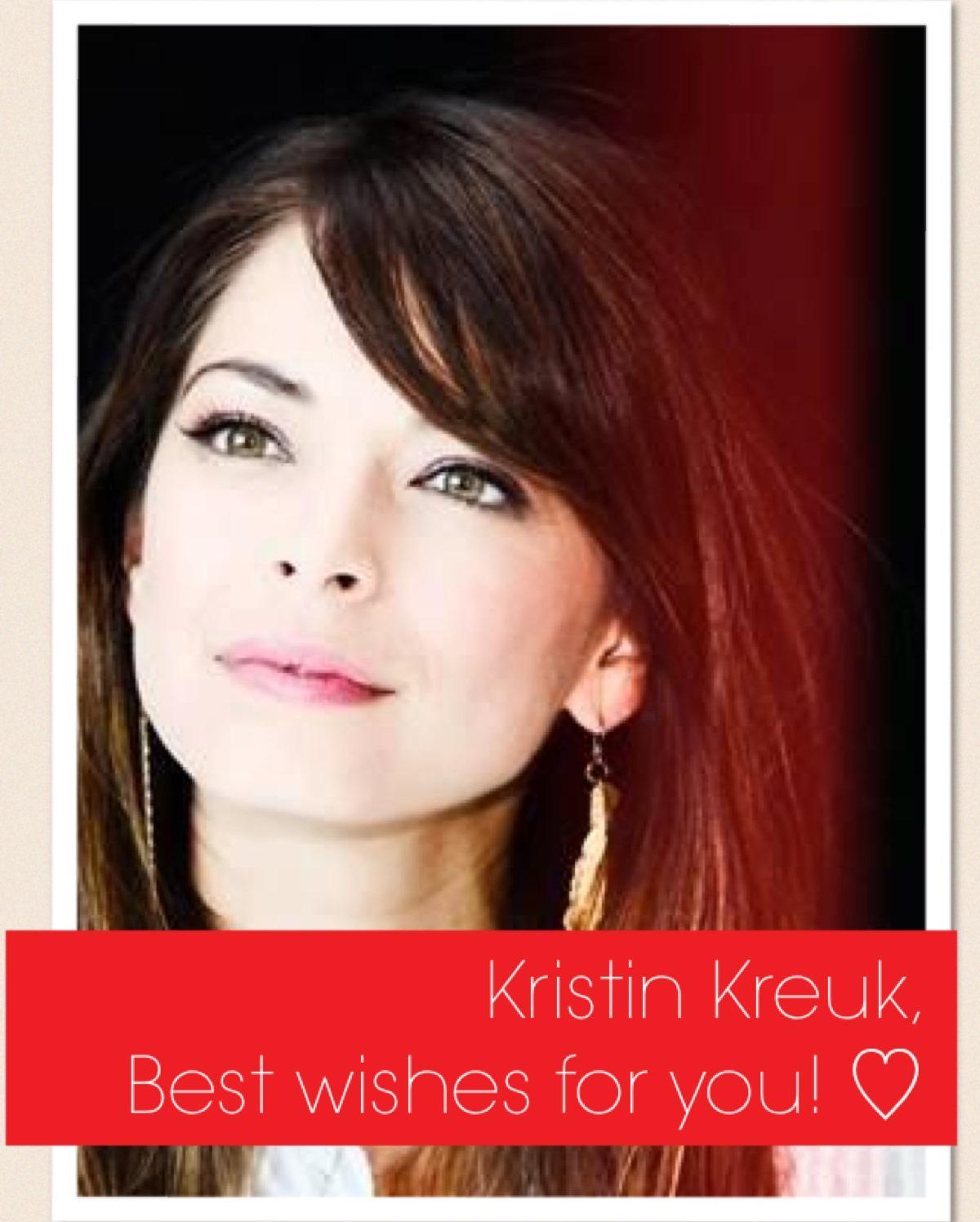 Kristin Kreuk, Happy Bday!  