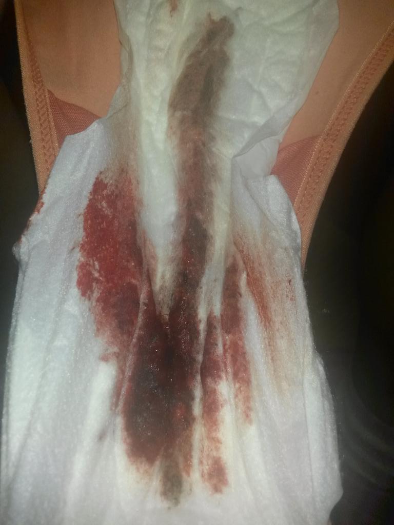 UsedPantiesbyH's tweet photo. My period is strong http://t.co/oW4dnNvM55