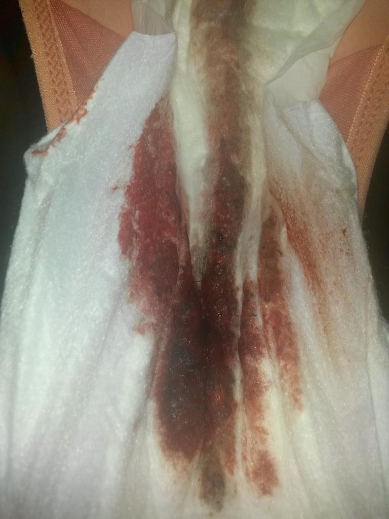 UsedPantiesbyH's tweet photo. My period is strong http://t.co/oW4dnNvM55