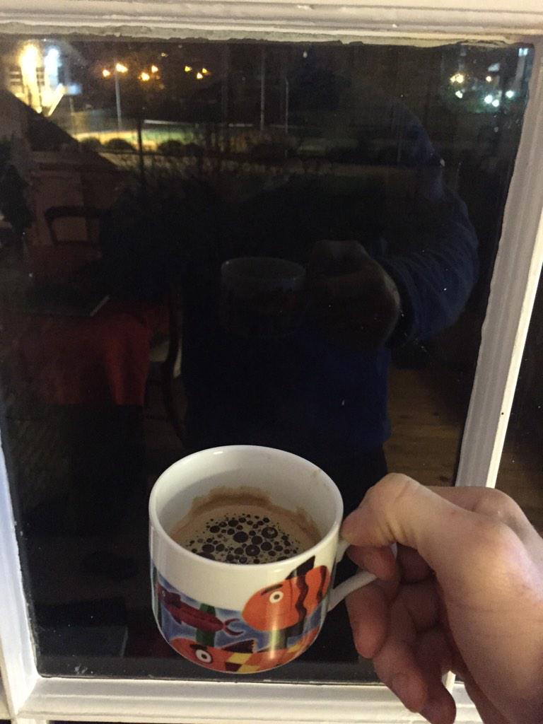 jamieheaslip's tweet photo. Usin @dropkitchen &amp; brew app to get the day started...mix in a little @Coconoil into the espresso&amp;were #bullitproof http://t.co/n4DRjK43yo