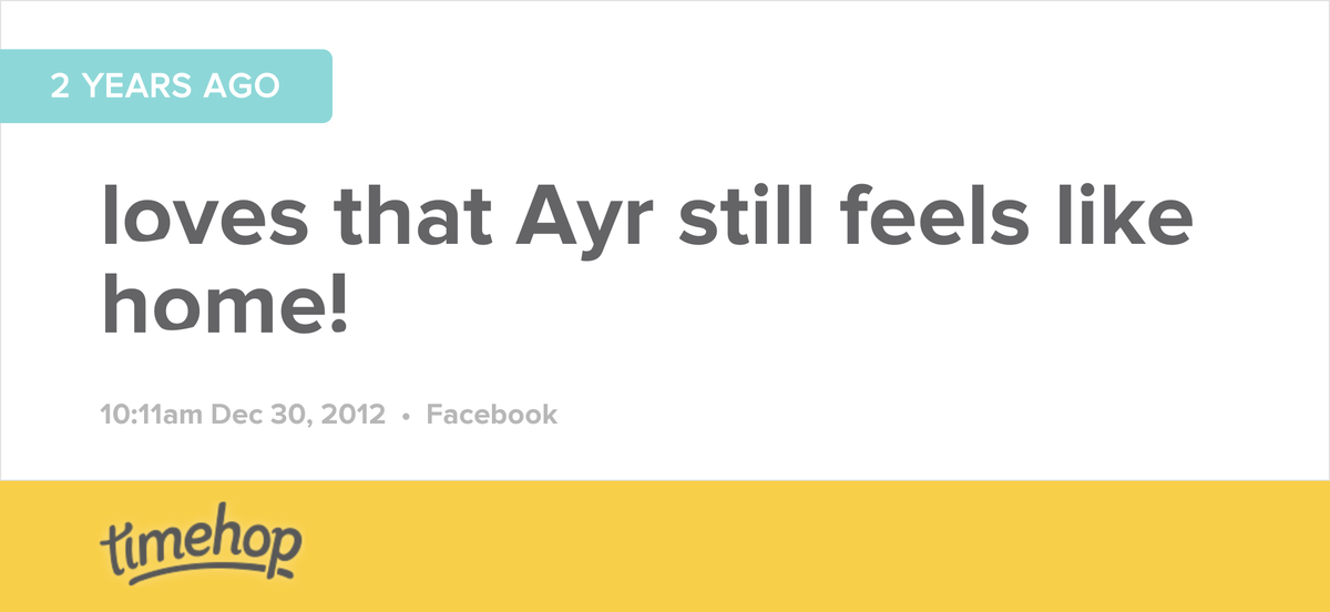 Reckon it always will... timehop.com/c/fs:101523852…