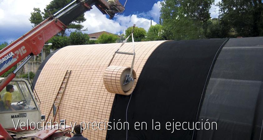 FlexBrick by Malpesa. Unlimited Monolithic design possibilities !More info : info@pgsbv.nl