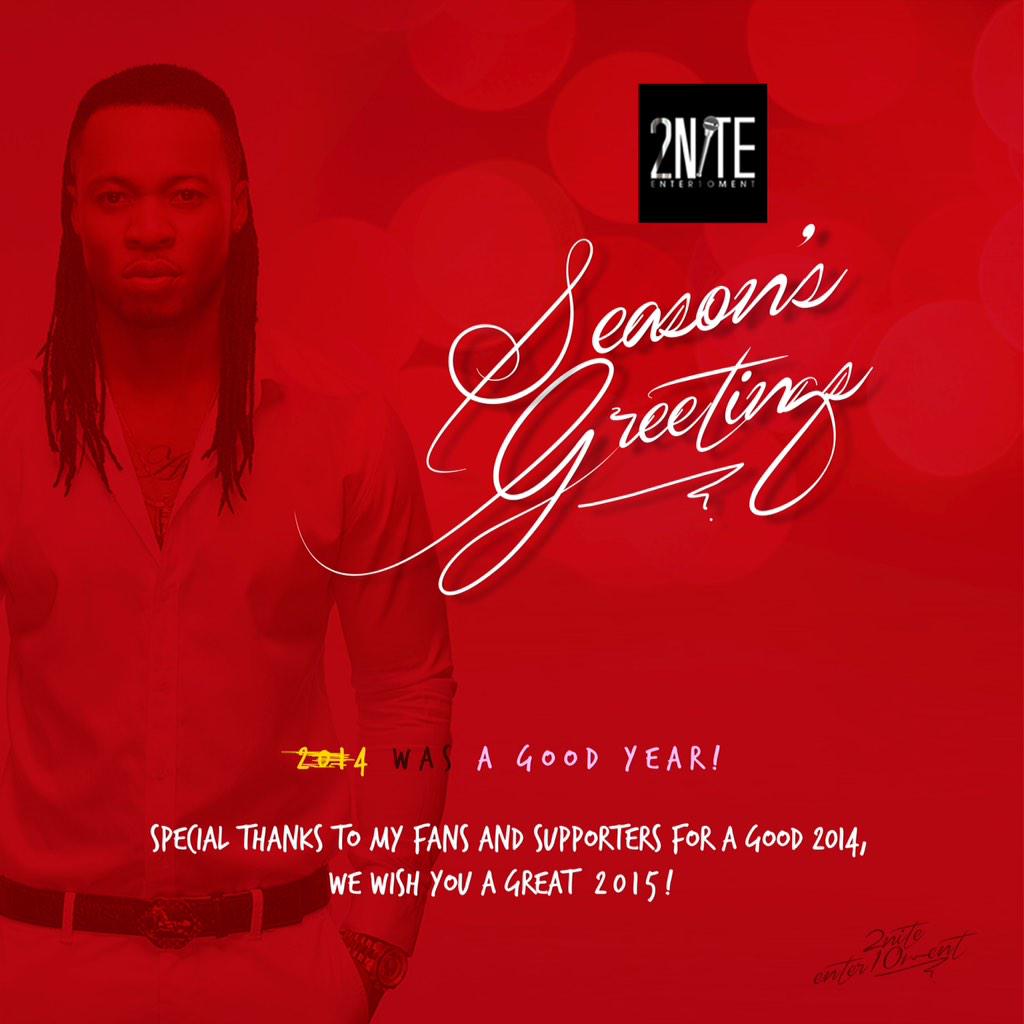 2niteFlavour's tweet photo. I'm "Thankful" for a "Blessed" 2014 ... May God bless my fans and everybody that supported the movement ! #team2nite http://t.co/7N2mUsgYpb